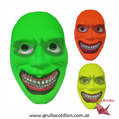 CARETA PLASTICA ESPECTRO FLUO