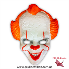 CARETA PLASTICA PAYASO IT