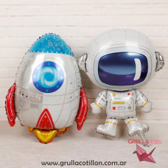 GLOBO COHETE  ESPACIAL 75 CM - comprar online