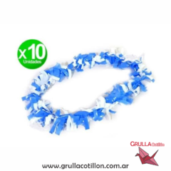 COLLAR HAWAIANO ARGENTINA x10