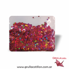 CONFETTI GLITTER ROSA x20 gr.