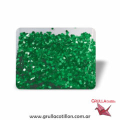 CONFETTI GLITTER VERDE x20 gr.