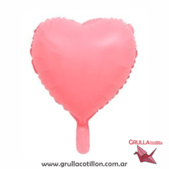 Imagen de GLOBO CORAZÓN PASTEL 18"