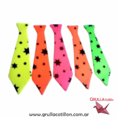 PACK CORBATA TELA FLUO x5 - comprar online
