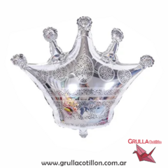 GLOBO MINI CORONA 40 cm. (Elegir color) - Grulla Mayorista