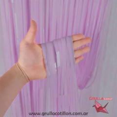 CORTINA LILA PASTEL