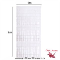CORTINA PANEL BLANCA