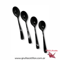 CUCHARAS PREMIUM NEGRAS x10 - comprar online
