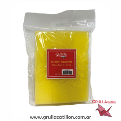 MINI ESPONJITAS GOMA ESPUMA x12