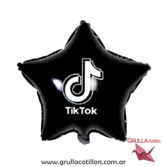GLOBO ESTRELLA TIK TOK 18"