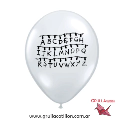 GLOBO ESTAMPADO STRANGER THINGS x5