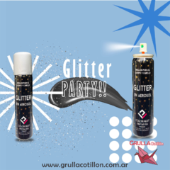 GLITTER EN AEROSOL (ELEGIR COLOR) - comprar online