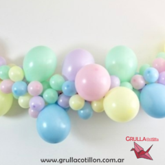 GLOBITOS COLORES PASTEL 5" x 25 SURTIDOS