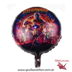 GLOBO AVENGERS PERSONAS 18" en internet