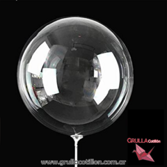 GLOBO BURBUJA 24" TRANSPARENTE en internet