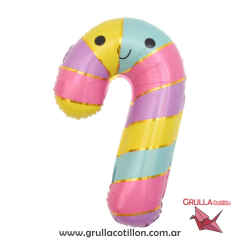 GLOBO FORMA GOLOSINAS PASTEL 60 cm. (Elegir modelo)