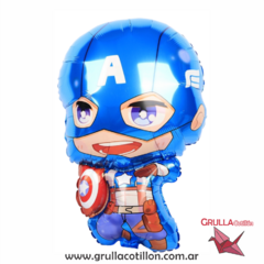 GLOBO CAPITAN AMERICA CUERPO 70 cm