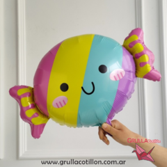 GLOBO FORMA GOLOSINAS PASTEL 60 cm. (Elegir modelo) - comprar online