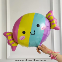 GLOBO FORMA GOLOSINAS PASTEL 60 cm. (Elegir modelo) - comprar online