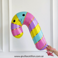 GLOBO FORMA GOLOSINAS PASTEL 60 cm. (Elegir modelo) - Grulla Mayorista
