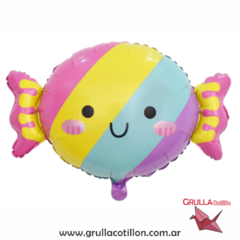 Imagen de GLOBO FORMA GOLOSINAS PASTEL 60 cm. (Elegir modelo)