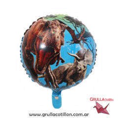 GLOBO DINOSAURIOS REALES 18"