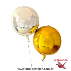 GLOBO ESFERA LISA 4D (Elegir color) en internet