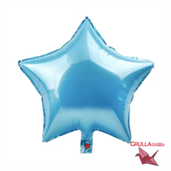 GLOBO ESTRELLA CELESTE 18"