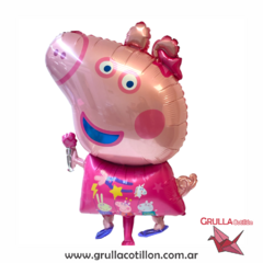 MINI GLOBO PEPPA PIG FAMILIA (ELEGIR MODELO) en internet