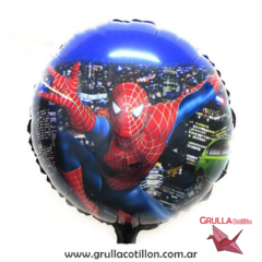 GLOBO HOMBRE ARAÑA CIUDAD 18"