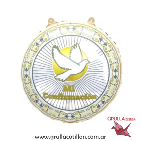 GLOBO MI CONFIRMACION 18"