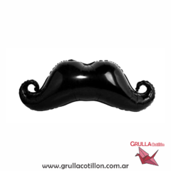 GLOBO MINI BIGOTE NEGRO