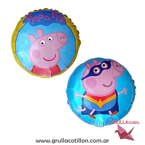 GLOBO MINI PEPPA PIG 25 cm. - comprar online