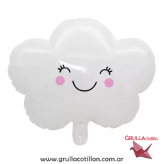 GLOBO NUBE CON CARITA 45 cm