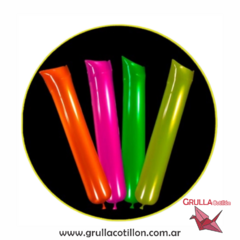 GLOBOS NUDO DE CANCHA COLORES FLUO
