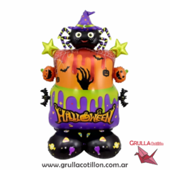 GLOBO SUPER HALLOWEEN TORTA 1.20 metros