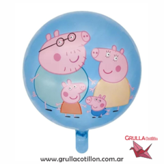 GLOBO PEPPA PIG FAMILIA 18"