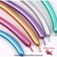 GLOBOS GLOBOLOGIA CROMADOS x10