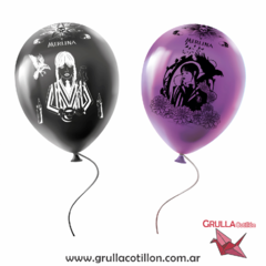 GLOBOS ESTAMPADOS MERLINA x6