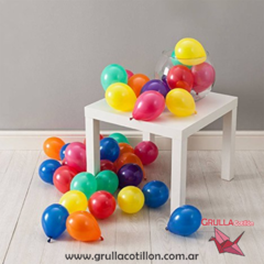 GLOBITOS PERLADOS 5" x 25 SURTIDOS