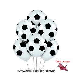 GLOBO ESTAMPADO PELOTA x5