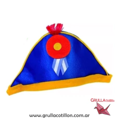 GORRO BICORNIO SAN MARTIN