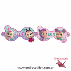 BANDERIN FELIZ DIA BEBES LLORONES - comprar online