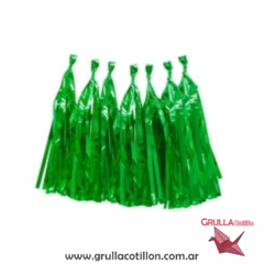 GUIRNALDA BORLAS VERDE