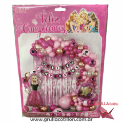 KIT DECORACION - BARBIE (75 articulos)
