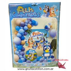 KIT DECORACION - BLUEY (61 articulos)
