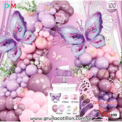 KIT DECORACION - MARIPOSAS (100 articulos) en internet