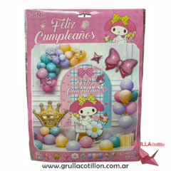 KIT DECORACION - MY MELODY (50 articulos)