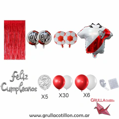 KIT DECORACION - RIVER (50 artículos) - comprar online