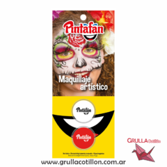 MAQUILLAJE ARTISTICO - ROJO Y BLANCO